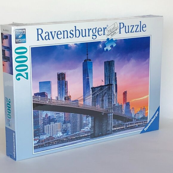 New sealed Ravensburger 2000pcs Puzzle-Skyline New York | Adult Puzzles - Picture 5 of 12